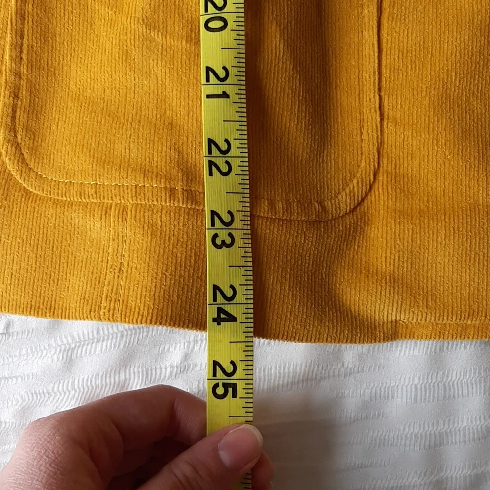 Mustard corduroy blazer - Picture 9 of 11